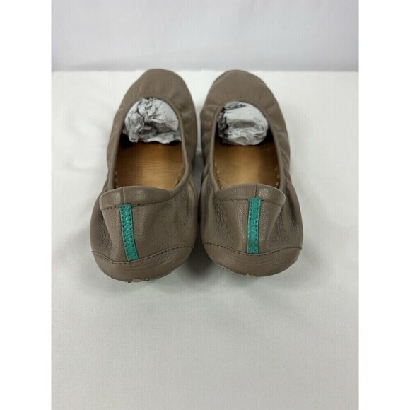 Tieks by Gavriel Ballet Flats Taupe Brown Leather 10 Foldable - Picture 5 of 15